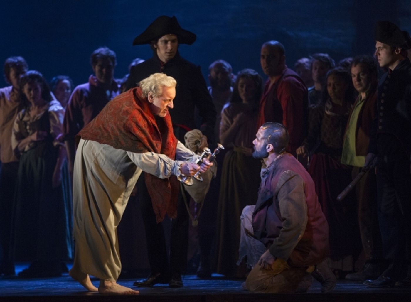 Photos and Video: LES MIS Stars Unite! Original Valjean Colm Wilkinson Duets with Broadway-Bound Ramin Karimloo!  Image