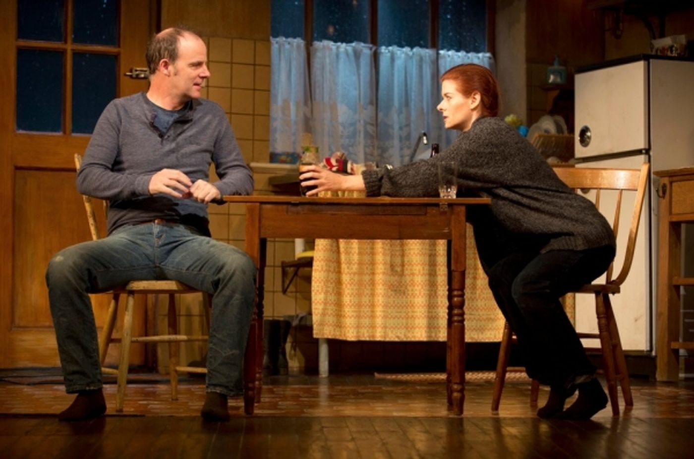 Photo Flash: First Look at Debra Messing, Brian F. O'Byrne & More in MTC's OUTSIDE MULLINGAR!  Image