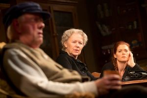 Peter Maloney, Dearbhla Molloy, Debra Messing @ BroadwayWorld Peter Maloney, Dearbhla Molloy, Debra Messing Photo