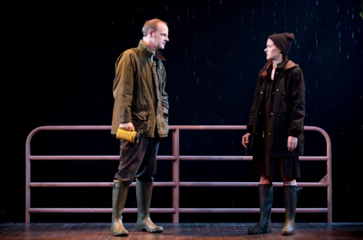 Photo Flash: First Look at Debra Messing, Brian F. O'Byrne & More in MTC's OUTSIDE MULLINGAR!  Image