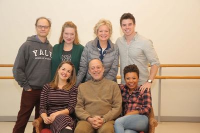David Hyde Pierce, Kristine Nielsen, Christine Ebersole, David Hull, Liesel Allen Yea Photo