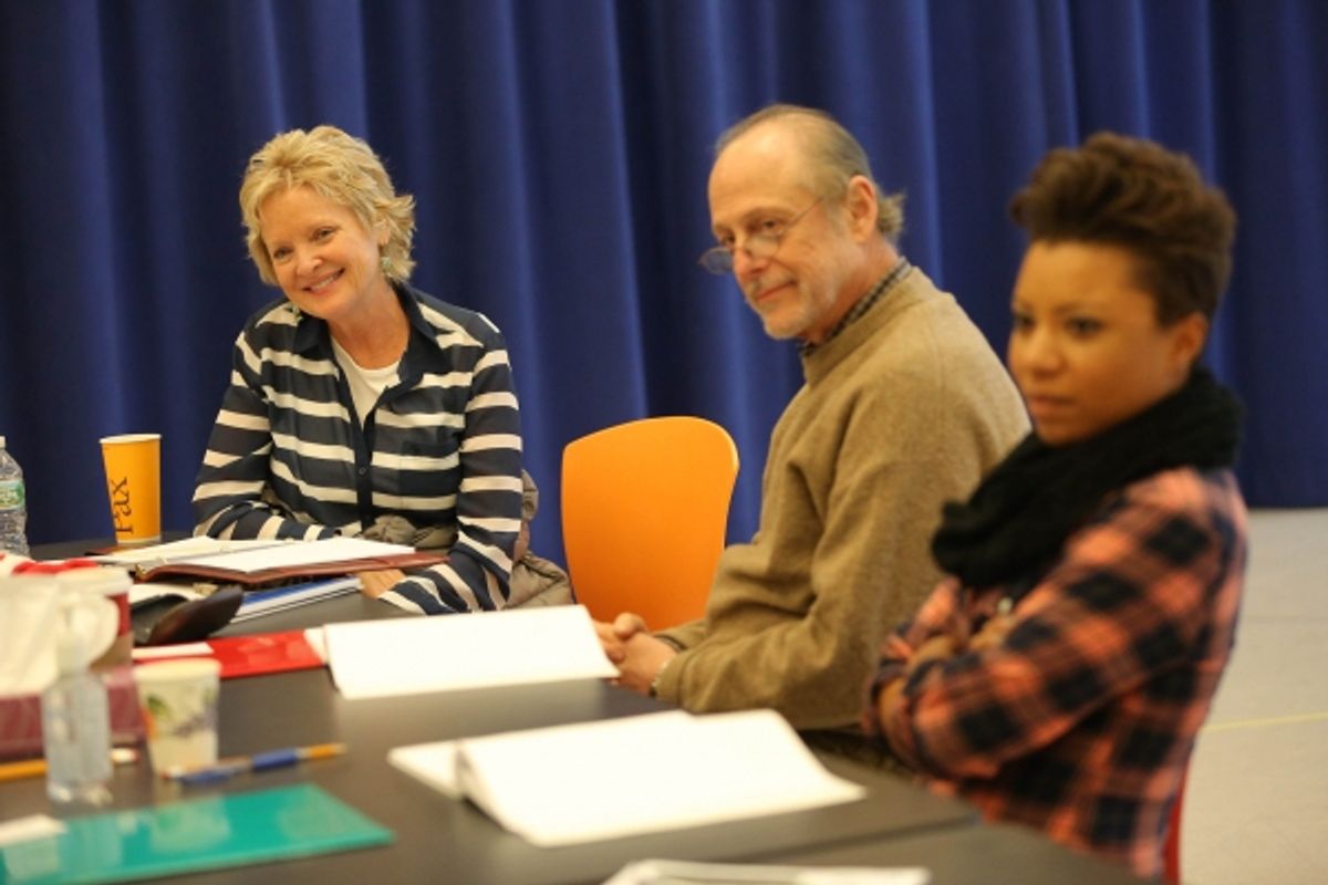 Christine Ebersole, Mark Blum, Shalita Grant at 