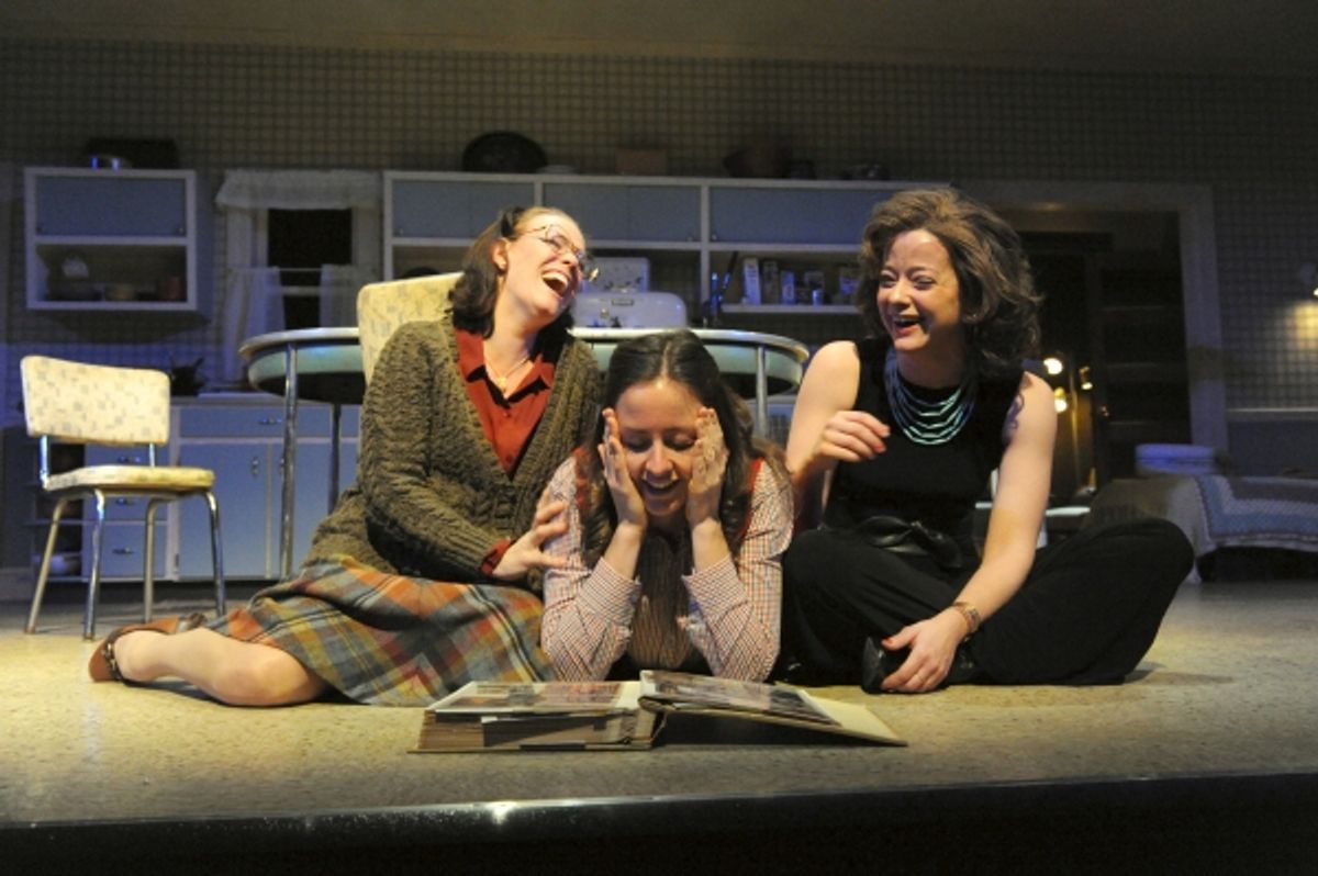 Megan Anderson, Beth Hylton and Dorea Schmidt at 