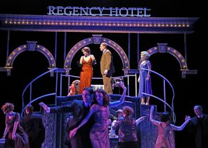 Catherine Lord is Broadway legend Dorothy Brock, James Rank is her secret beau Pat Denning, and Laura Savage plays newcomer Peggy Sawyer @ BroadwayWorld Catherine Lord is Broadway legend Dorothy Brock, James Rank is her secret beau Pat De Photo