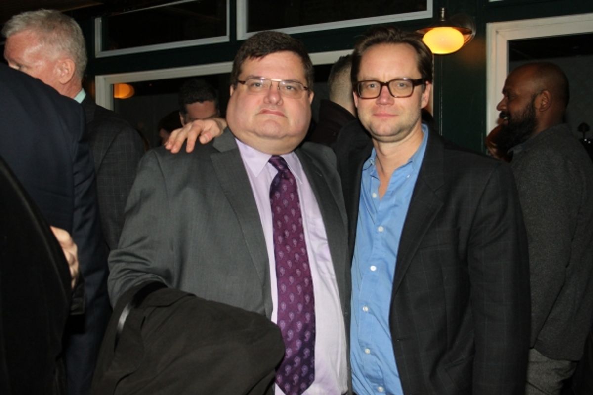 David Gersten and Michael Riedel at 