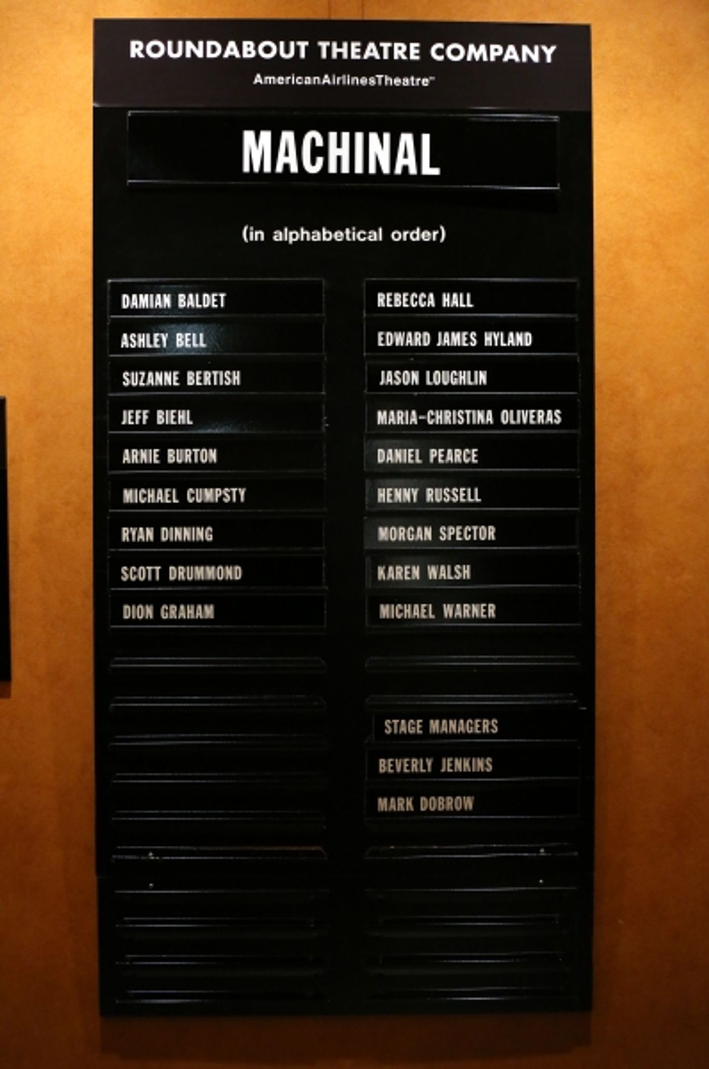 Photo Coverage: Rebecca Hall and MACHINAL Cast Takes Opening Night Bows! Photo Coverage: Rebecca Hall and MACHINAL Cast Takes Opening Night Bows! Image