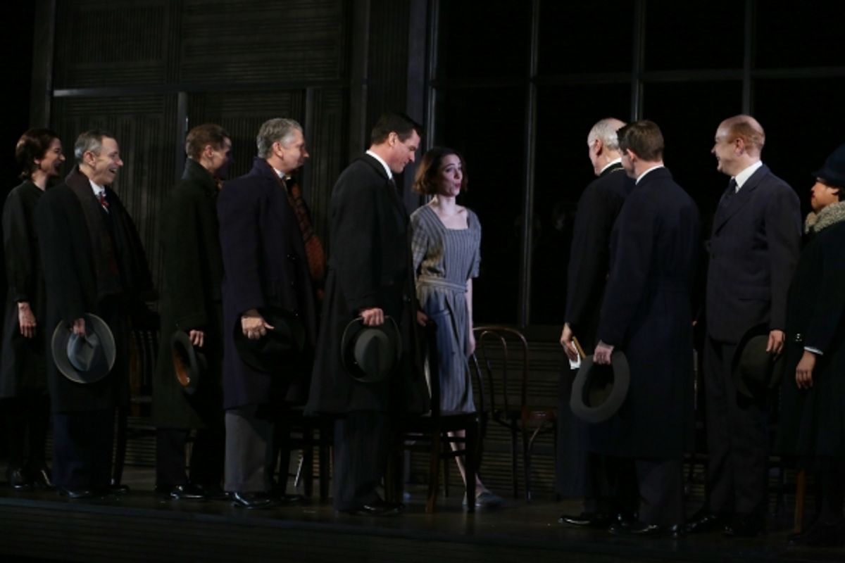 Henny Russell, Arnie Burton, Jason Loughlin, Michael Warner, Michael Cumpsty, Rebecca Hall, Edward James Hyland, Ryan Dinning, Jeff Biehl, Maria-Christina Oliveras and Company at 