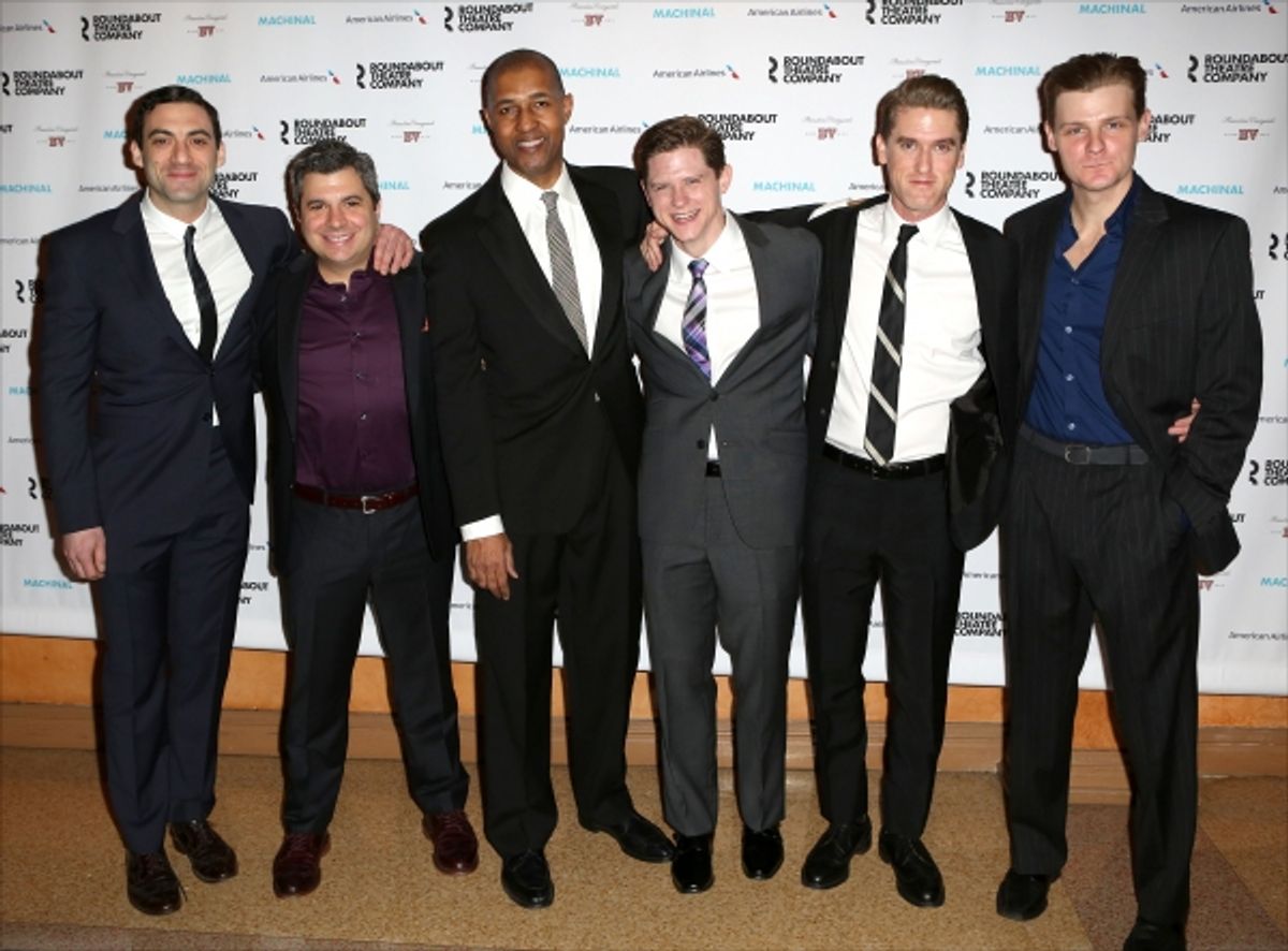 Morgan Spector, Damian Baldet, Dion Graham, Ryan Dinning, Scott Drummond and Jason Loughlin at 