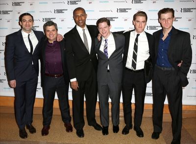 Morgan Spector, Damian Baldet, Dion Graham, Ryan Dinning, Scott Drummond and Jason Lo Photo
