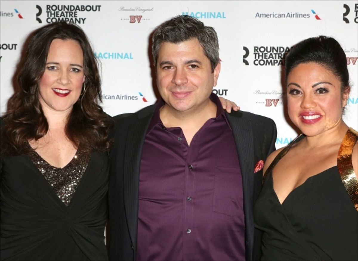 Karen Walsh, Damian Baldet and Maria-Christina Oliveras  at 