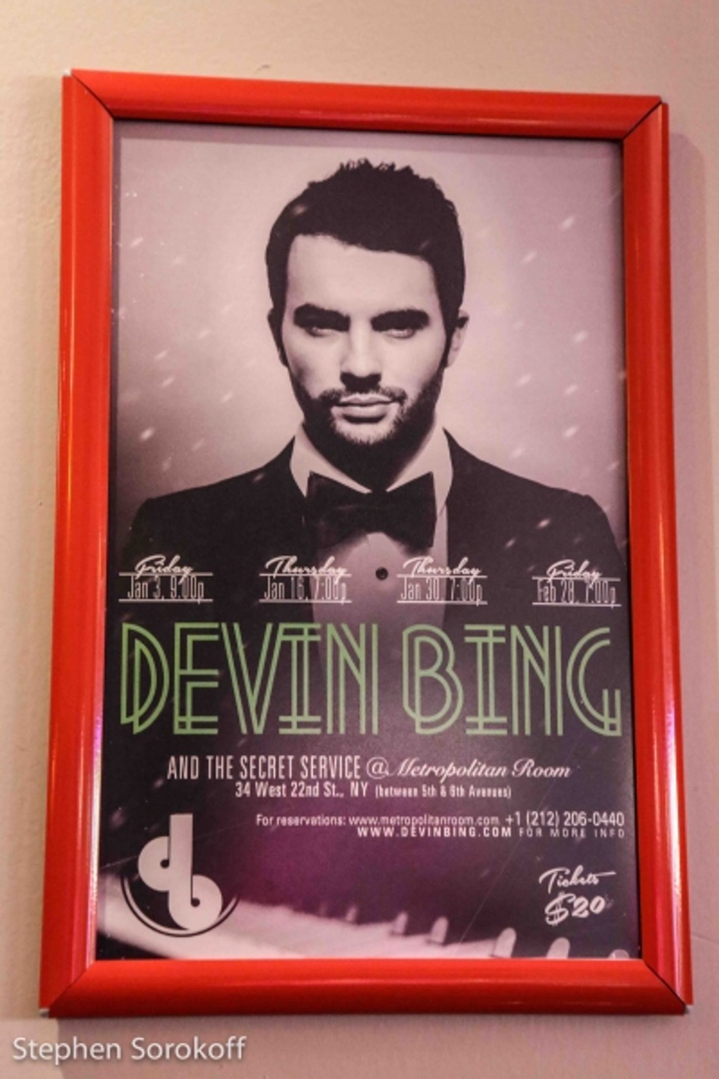 Photo Coverage: Devin Bing and The Secret Service Play The Metropolitan Room  Image