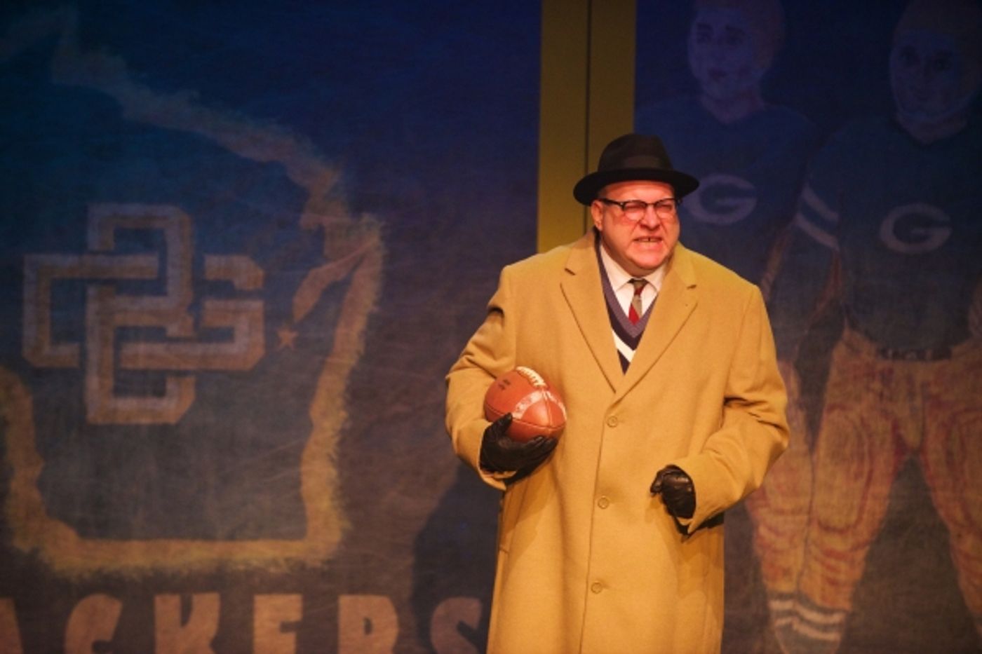 Photo Flash: First Look at the Aurora Theatre's LOMBARDI with Bart Hansard, Carolyn Cook and More  Image