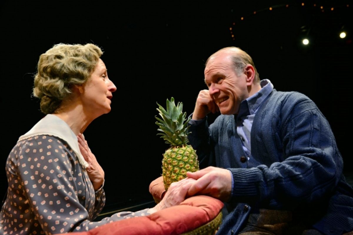 Annabel Armour as Fraulein Schneider and Craig Spidle as Herr Schultz at 