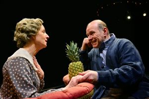 Annabel Armour as Fraulein Schneider and Craig Spidle as Herr Schultz @ BroadwayWorld Annabel Armour as Fraulein Schneider and Craig Spidle as Herr Schultz Photo