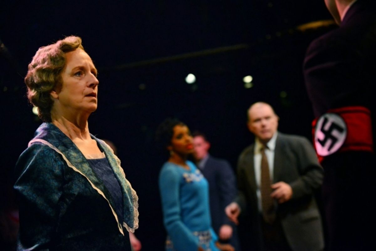 Annabel Armour as Fraulein Schneider and Company at 