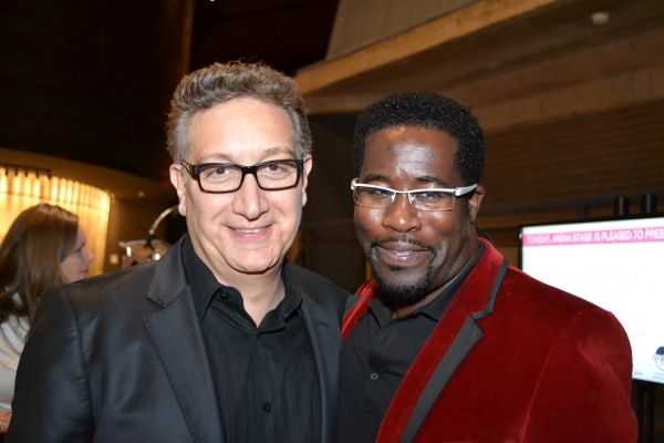 Director Moises Kaufman and playwright & performer Daniel Beaty  Photo