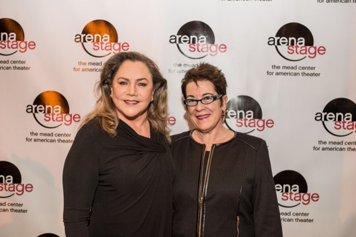 Kathleen Turner and Arena Stage Artistic Director Molly Smith  at 