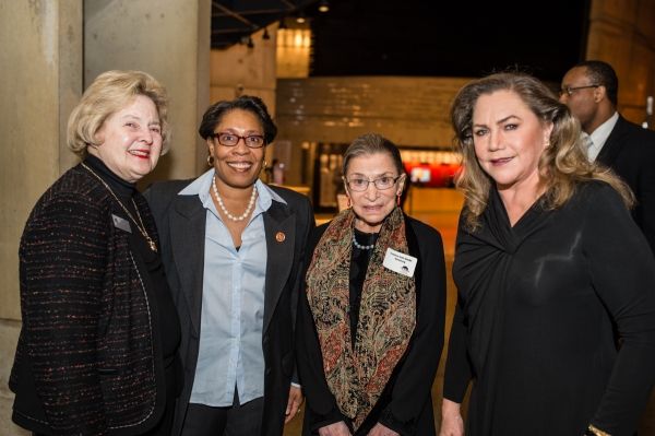 Arena Stage Board Chair Beth Newburger Schwartz, Congresswoman Marcia L. Fudge, Justi Photo