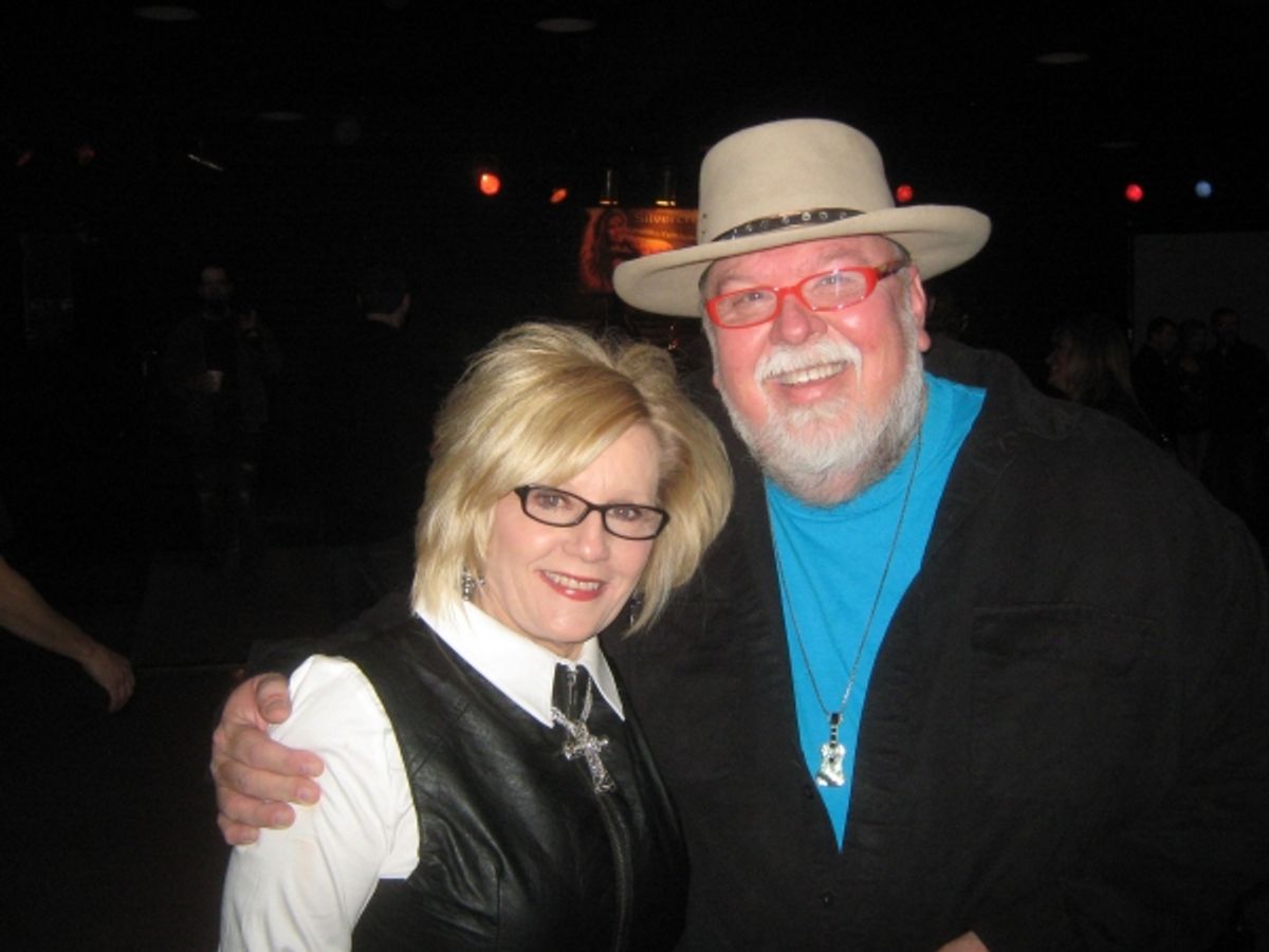 Songwriters Janet Miller and Tony Mullins at 