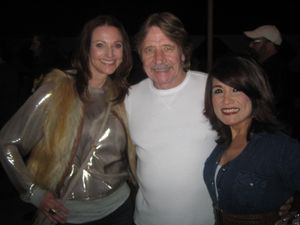 Rebecca Lines (actress), Steve Pope (Silvercreek Records), Paula Smith (agent) Photo