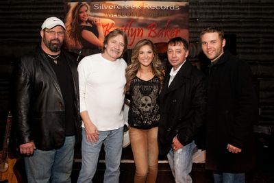 Left to right: Scott Arnold (manager/producer), Steve Pope (Silvercreek Records V.P.) Photo
