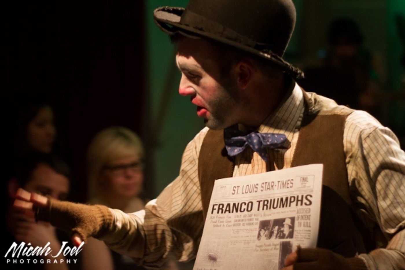 Photo Flash: New Production Shots from MTF's THE DISAPPEARING MAN, Opening Tonight  Image