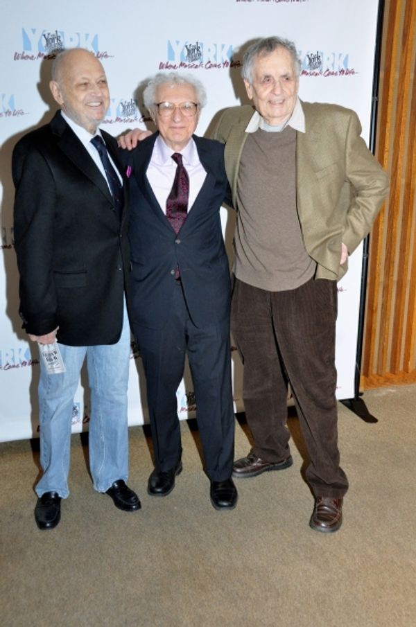 Charles Strouse, Sheldon Harnick and Sherman Yellen Photo