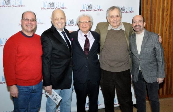 Stephen Cole, Charles Strouse, Sheldon Harnick, Sherman Yellen and David Krane Photo