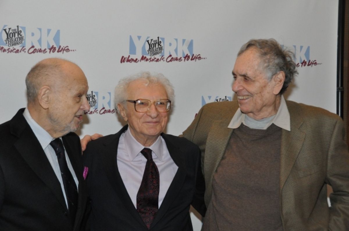 Charles Strouse, Sheldon Harnick and Sherman Yellen at 