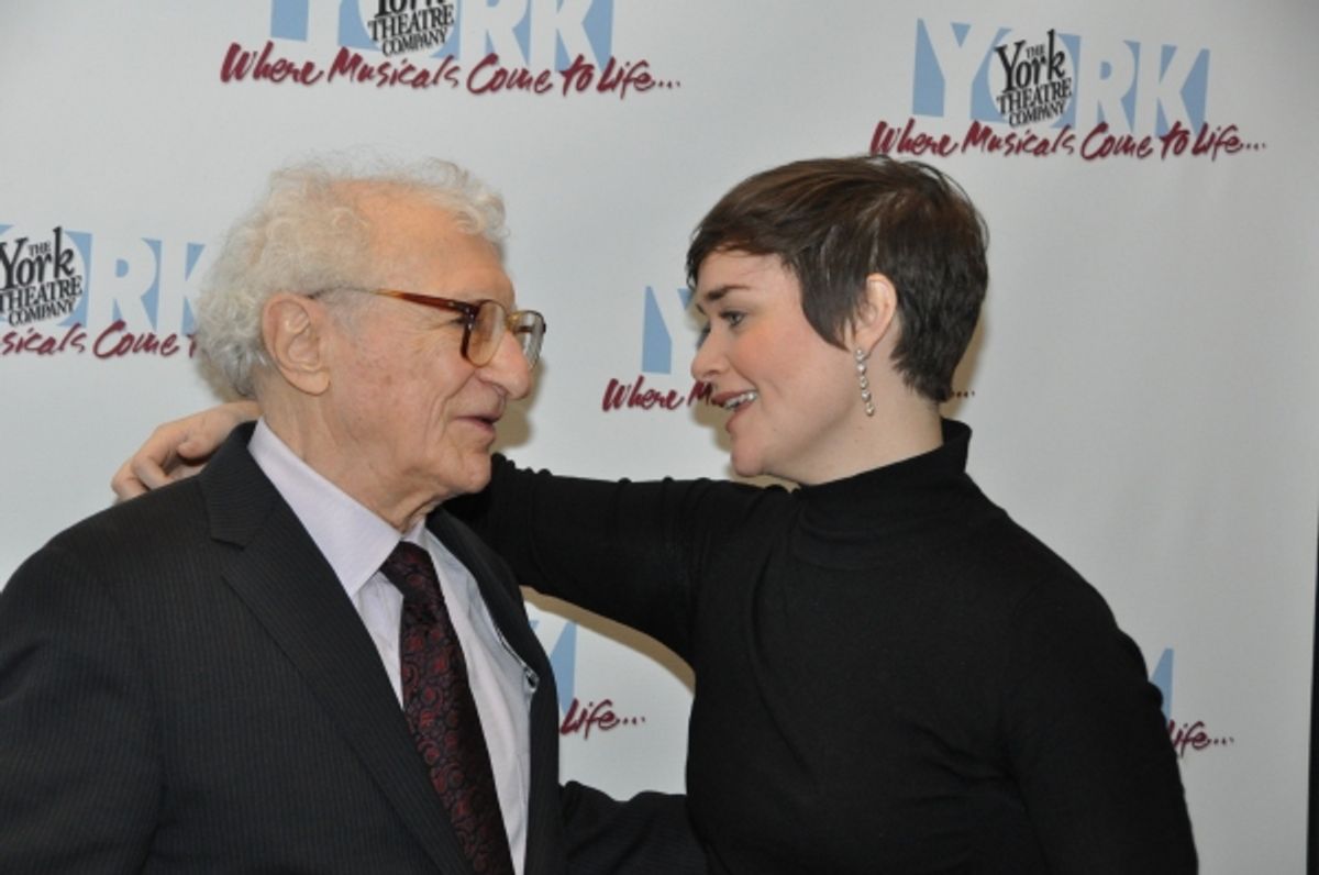 Sheldon Harnick and Rhyn McLemore at 