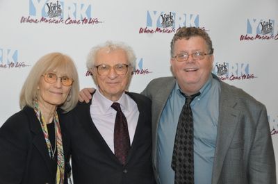Margery Gray Harnick, Sheldon Harnick and James Morgan Photo