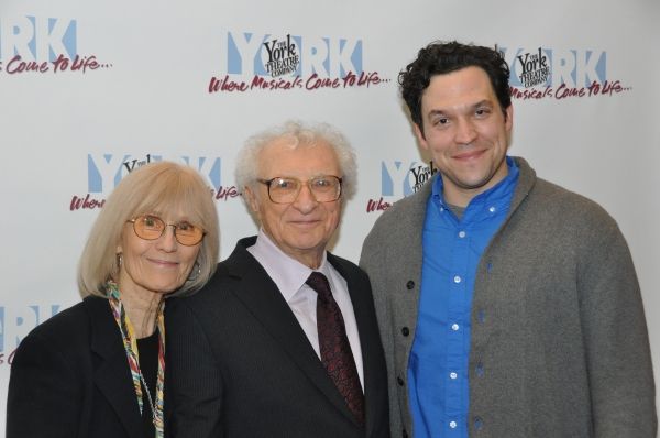 Margery Gran Harnick, Sheldon Harnick and Aaron Serotsky Photo