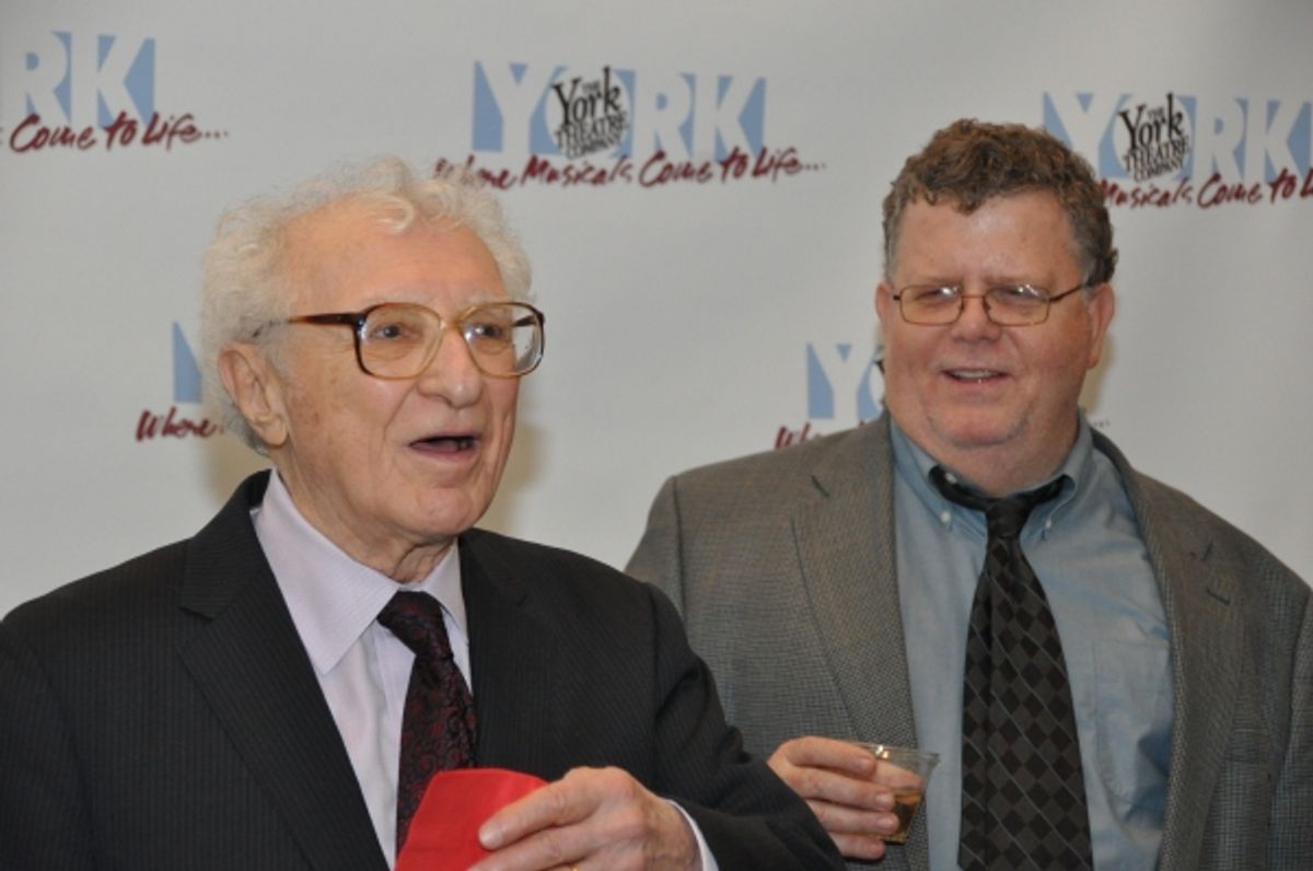 Sheldon Harnick and James Morgan at 
