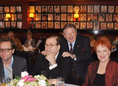 Michael Riedel, Lee Roy Reams, Bob Lydiard, Jeanne Lehman Photo