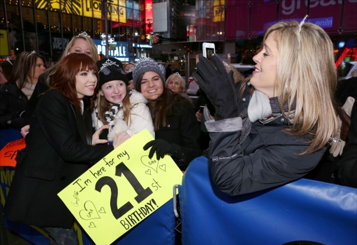 Photo Coverage: Carly Rae Jepsen Greets CINDERELLA Fans at GMA!  Image