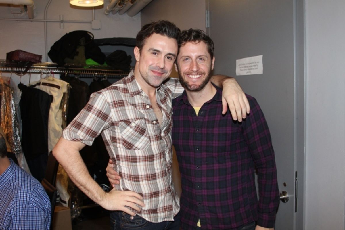 Josh Walden and Kurt Domoney at 