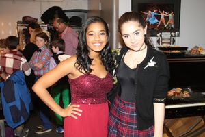 Olivia Hardy and Samia Finnerty @ BroadwayWorld Olivia Hardy and Samia Finnerty Photo