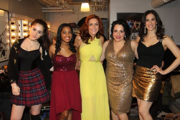 Samia Finnerty, Olivia Hardy, Andrea McArdle, Katie Sarno and Jennifer Diamond Photo