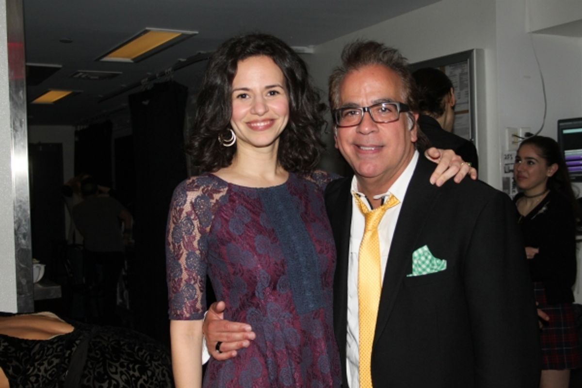 Richard Jay-Alexander and Mandy Gonzalez at 