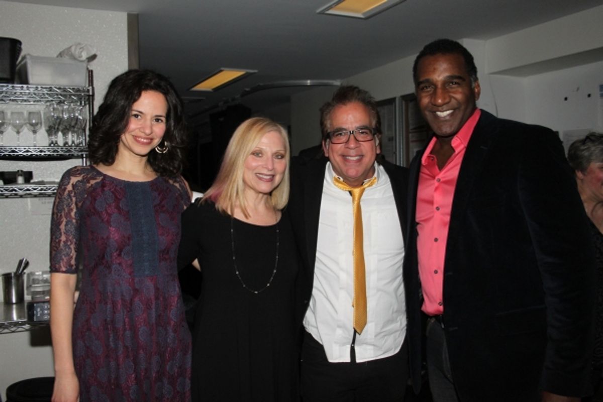 Mandy Gonzalez, Roslyn Kind, Richard Jay-Alexander and Norm Lewis at 