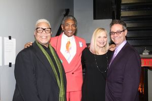 Ken Page, Andre De Shields, Roslyn Kind, Mark Sendroff @ BroadwayWorld Ken Page, Andre De Shields, Roslyn Kind, Mark Sendroff Photo