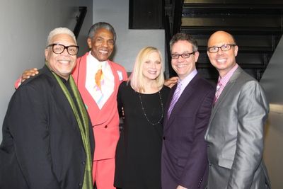 Ken Page, Andre De Shields, Roslyn Kind, Mark Sendroff and Richie Ridge Photo