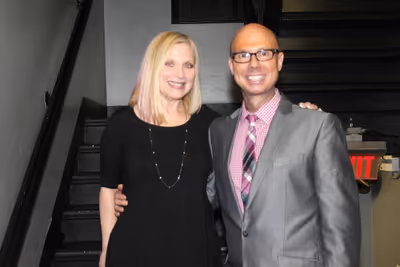 Roslyn Kind and Richie Ridge Photo