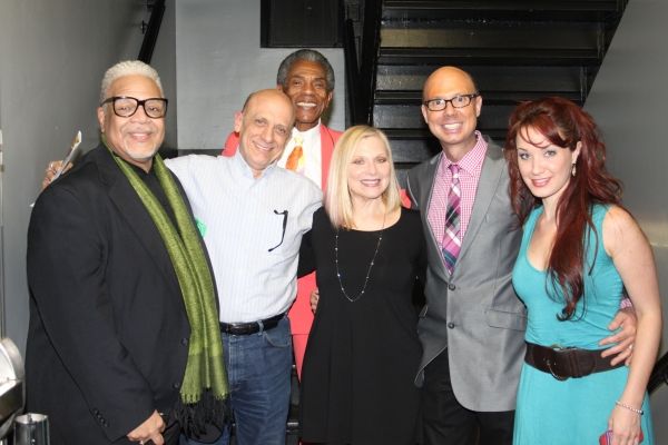 Photo Coverage: Backstage at Joe's Pub for BroadwayWorld's 10th Anniversary - OZ — photo 23 of 51