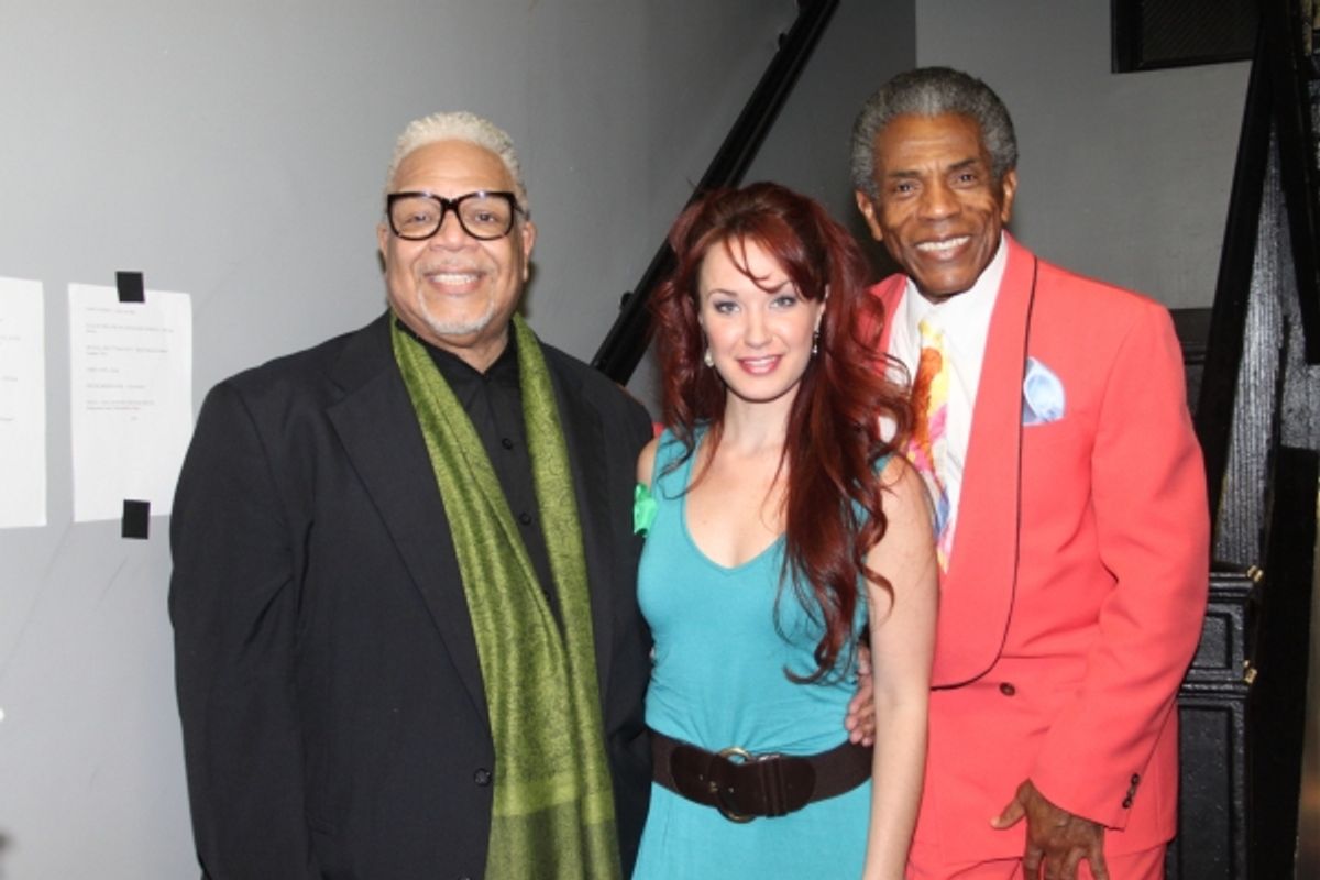 Ken Page, Sierra Boggess and Andre De Shields at 