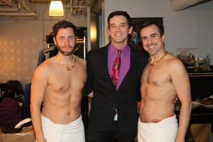 Kurt Domoney, Michael Urie, Josh Walden @ BroadwayWorld Kurt Domoney, Michael Urie, Josh Walden Photo