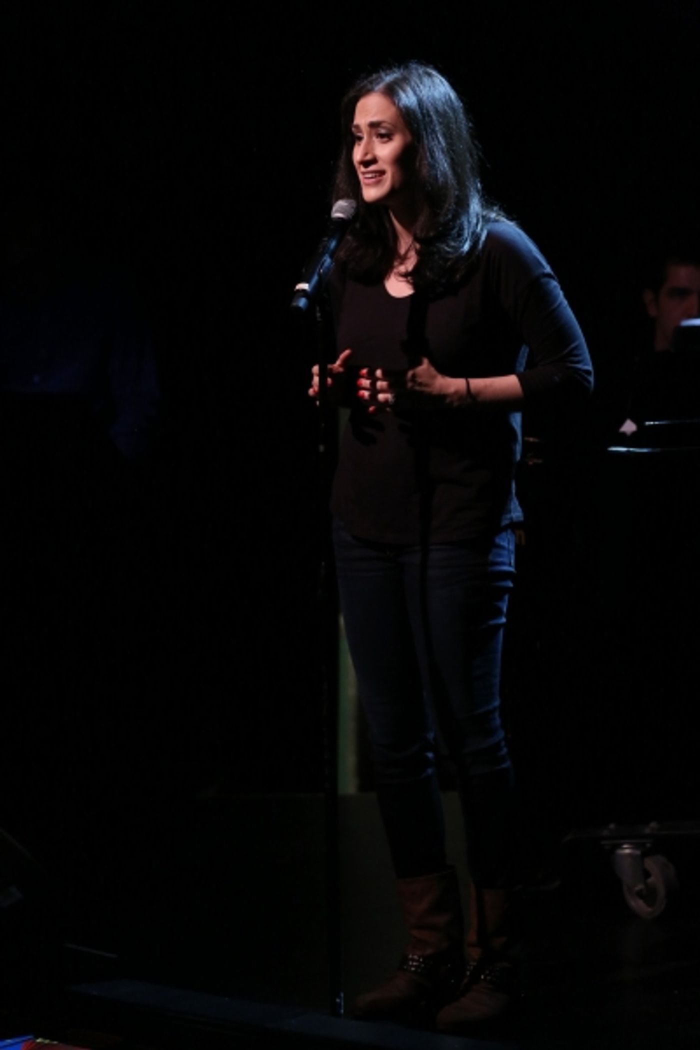 Photo Coverage: A Peek Inside BROADWAYWORLD.COM VISITS OZ Rehearsals Image