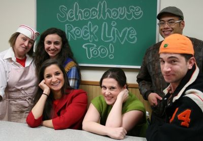 Marian Kaderbak, Jenna Makkawy and Adrion Briones- bottom row Kelsey Stephens, Collee Photo