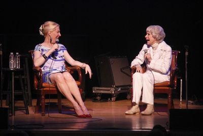 Carol Channing and Justin Vivian Bond  Photo