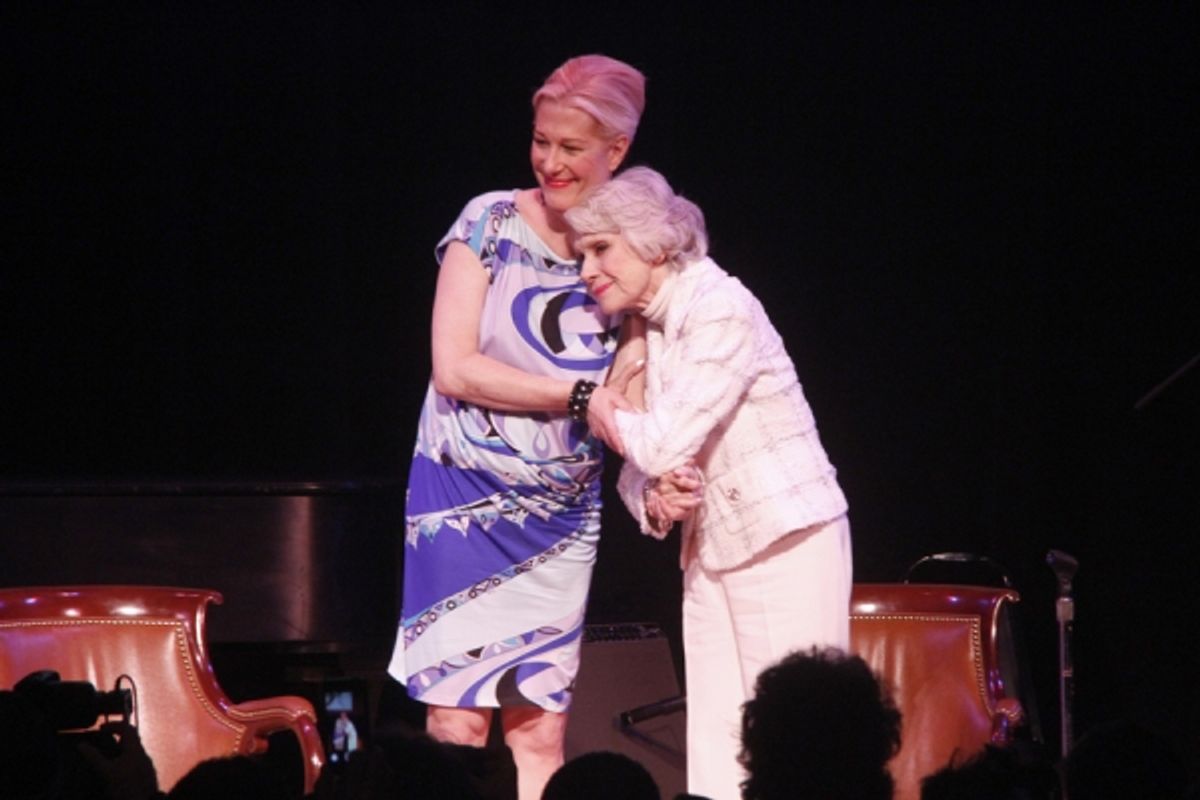 Carol Channing and Justin Vivian Bond  at 